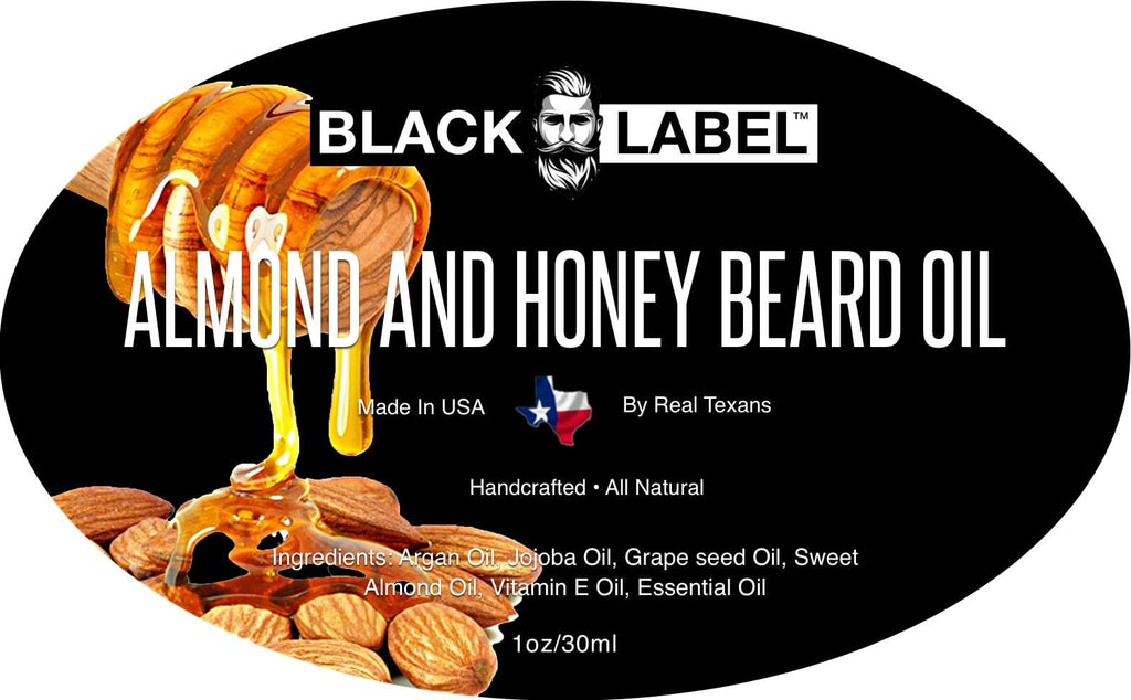 Almond Honey Beard Oil - Blacklabel Beard Company