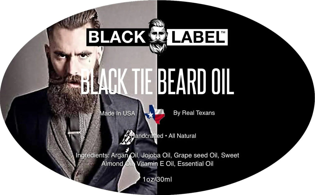 Black Tie Beard Oil - Blacklabel Beard Company