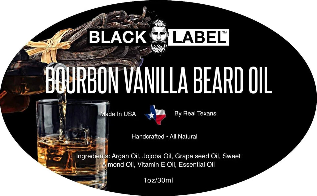 Bourbon Vanilla Beard Oil - Blacklabel Beard Company