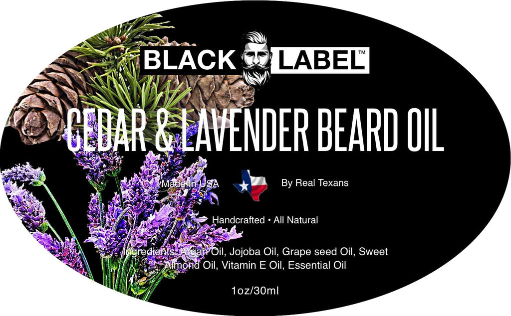 Cedar & Lavender Beard Oil - Blacklabel Beard Company