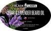 Image of Cedar & Lavender Beard Oil - Blacklabel Beard Company