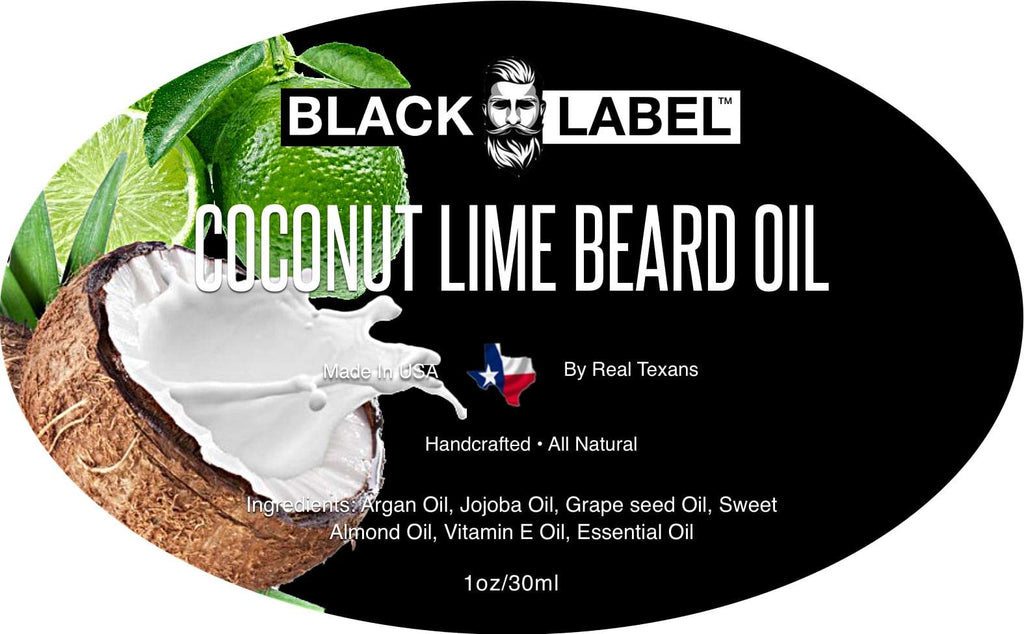 Coconut Lime Beard Oil - Blacklabel Beard Company