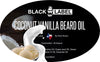 Image of Coconut Vanilla Beard Oil - Blacklabel Beard Company