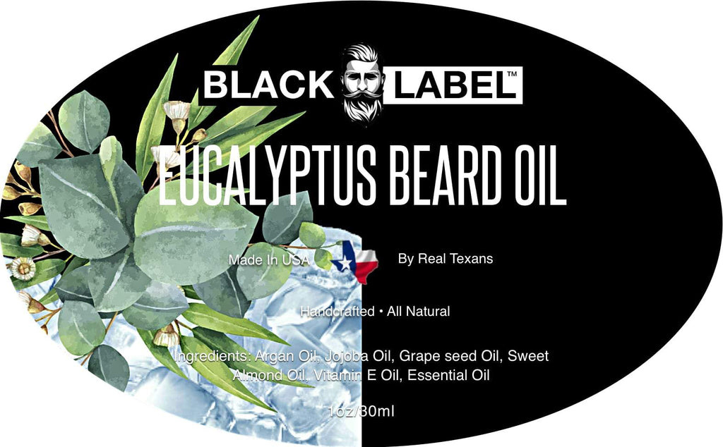 Eucalyptus Beard Oil - Blacklabel Beard Company
