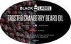 Image of Frosted Cranberry Beard Oil - Blacklabel Beard Company