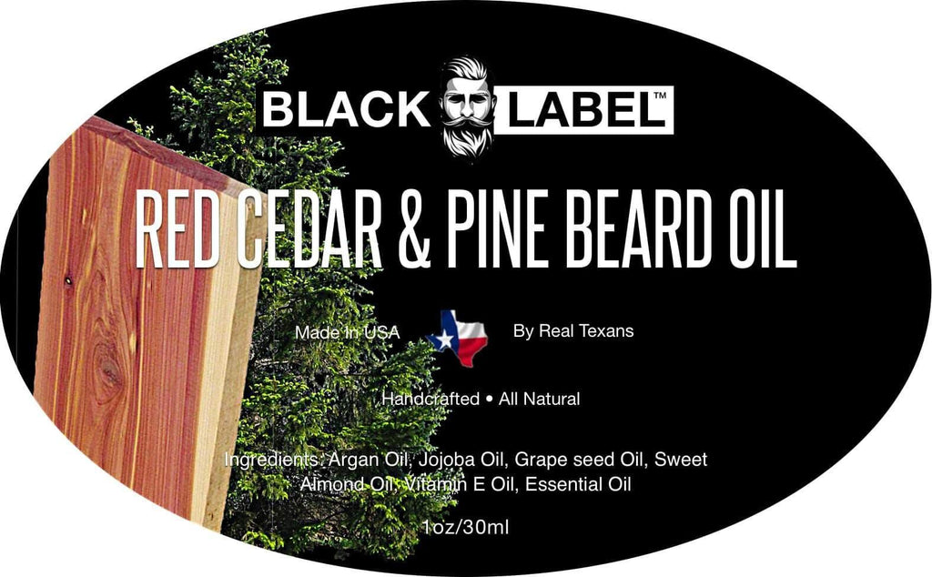 Red Cedar Pine Beard Oil - Blacklabel Beard Company