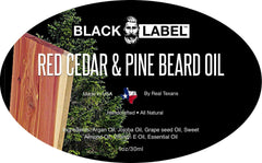 Red Cedar Pine Beard Oil
