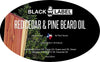 Image of Red Cedar Pine Beard Oil - Blacklabel Beard Company