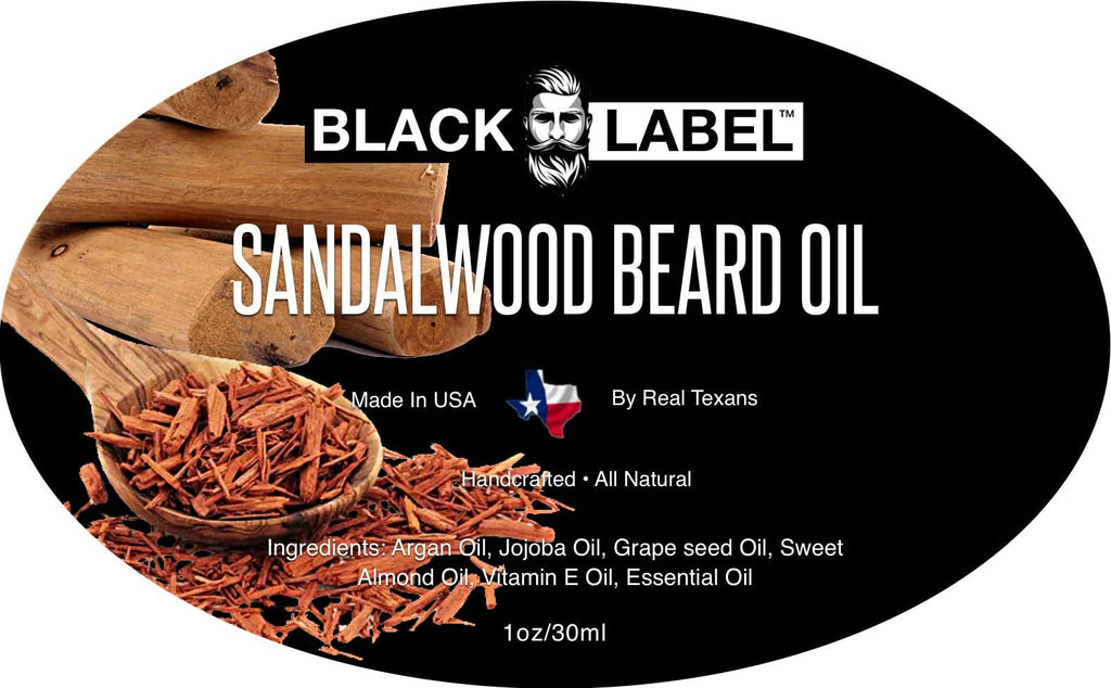 Sandalwood Beard Oil - Blacklabel Beard Company