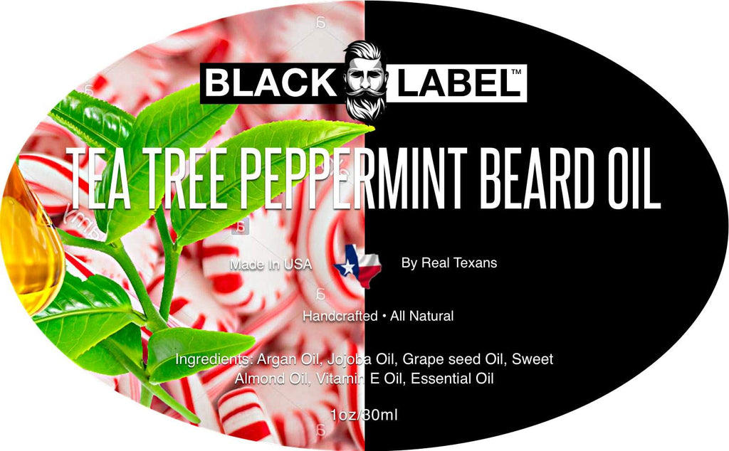 Tea Tree Peppermint Beard Oil - Blacklabel Beard Company