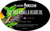 Image of Tea Tree Vanilla Beard Oil - Blacklabel Beard Company