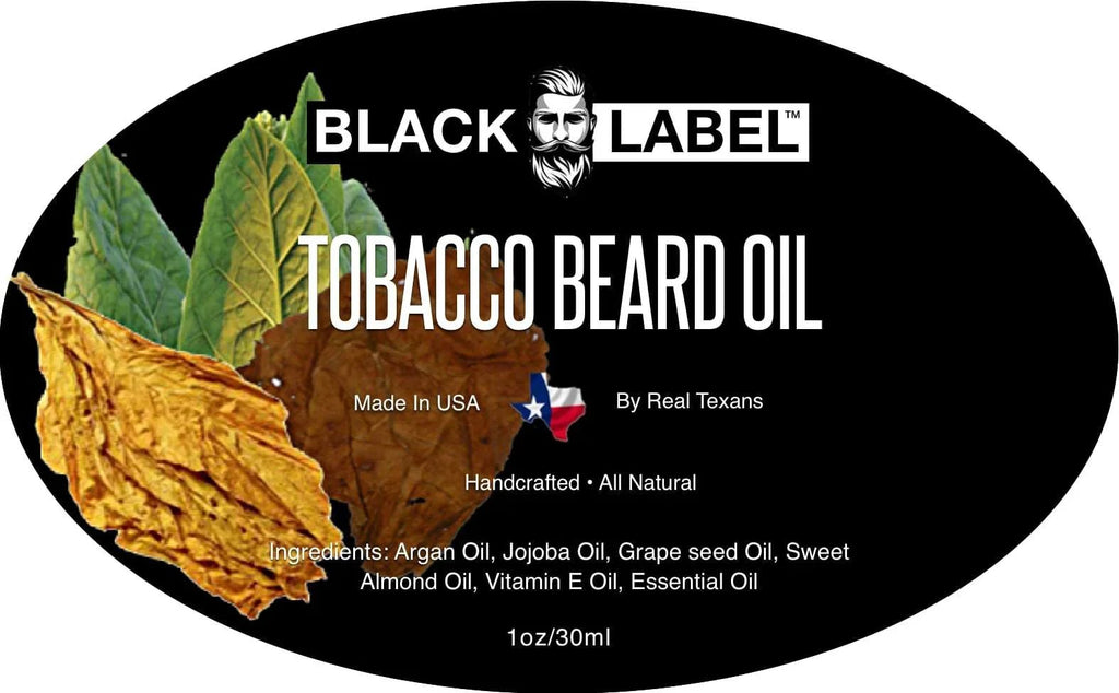 Tobacco Beard Oil - Blacklabel Beard Company