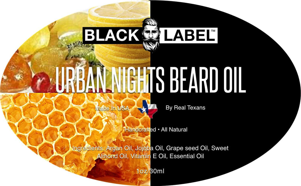 Urban Nights Beard Oil - Blacklabel Beard Company