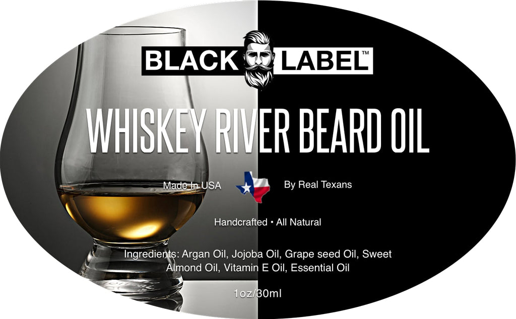Whiskey River Beard Oil - Blacklabel Beard Company