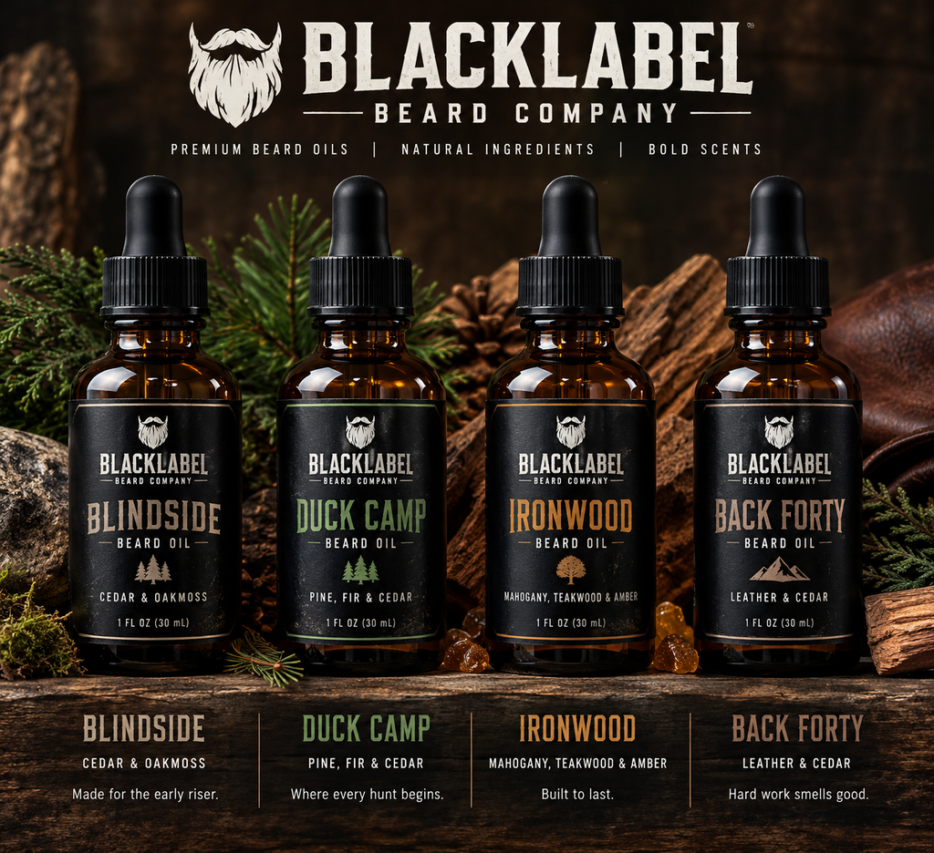 Four Scents. One New Level of Beard Care.