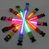 Image of LED Adjustable Dog Collar Blinking Flashing Light Up Glow Pets Safety Waterproof