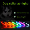 Image of LED Adjustable Dog Collar Blinking Flashing Light Up Glow Pets Safety Waterproof