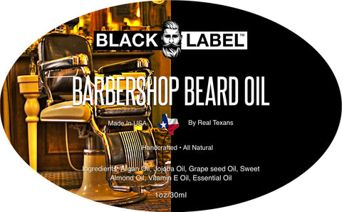 Barbershop Beard Oil, Best Beard Conditioner and Beard Softener - Blacklabel Beard Company