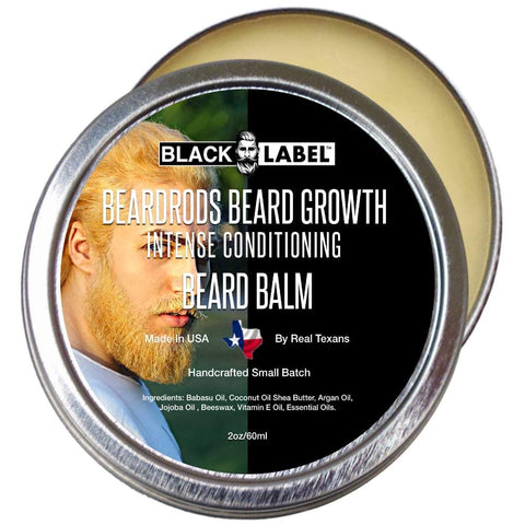 Beardroids Beard Growth Beard Balm, Best Conditioner & Styling Pomade - Blacklabel Beard Company