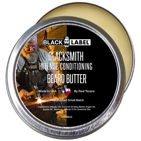 Blacksmith Beard Butter Best Beard Conditioner & Beard Softener - Blacklabel Beard Company