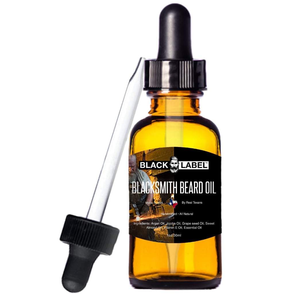 Blacksmith Beard Oil, Best Beard Conditioner and Beard Softener - Blacklabel Beard Company