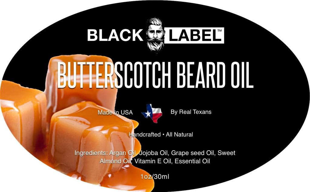 Butterscotch Best Beard Oil & Beard Conditioner - Blacklabel Beard Company