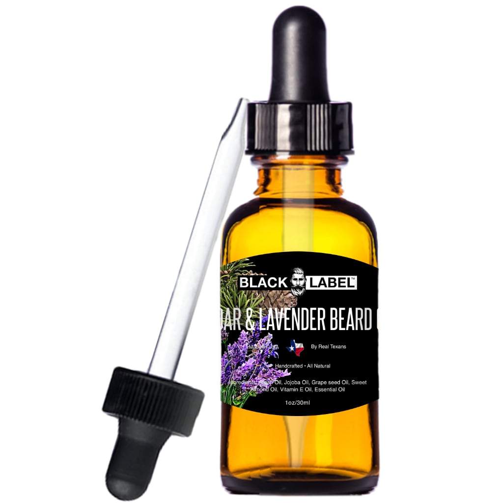 Cedar Lavender Beard Oil, Best Beard Conditioner and Beard Softener - Blacklabel Beard Company