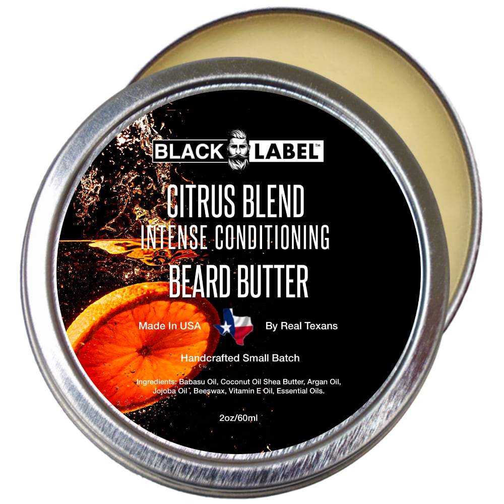 Citrus Blend Beard Butter, Best Beard Conditioner & Beard Softener - Blacklabel Beard Company