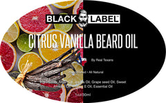 Citrus Vanilla Beard Oil