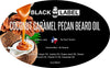 Image of Coconut Caramel Pecan Beard Oil Best Beard Conditioner Beard Softener - Blacklabel Beard Company