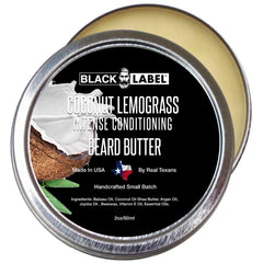 Coconut Lemongrass Beard Butter, Best Beard Conditioner & Beard Softener - Blacklabel Beard Company