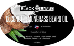 Coconut Lemongrass Beard Oil