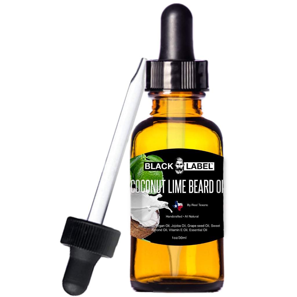 Coconut Lime Beard Oil Best Beard Conditioner Beard Softener - Blacklabel Beard Company