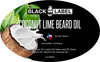 Image of Coconut Lime Beard Oil - Blacklabel Beard Company