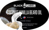 Image of Coconut Vanilla Beard Oil, Best Beard Conditioner and Beard Softener - Blacklabel Beard Company
