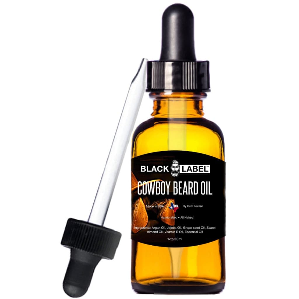 Cowboy Beard Oil, Best Beard Conditioner and Beard Softener - Blacklabel Beard Company