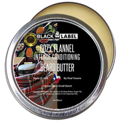 Cozy Flannel Beard Butter, Best Beard Conditioner & Beard Softener - Blacklabel Beard Company