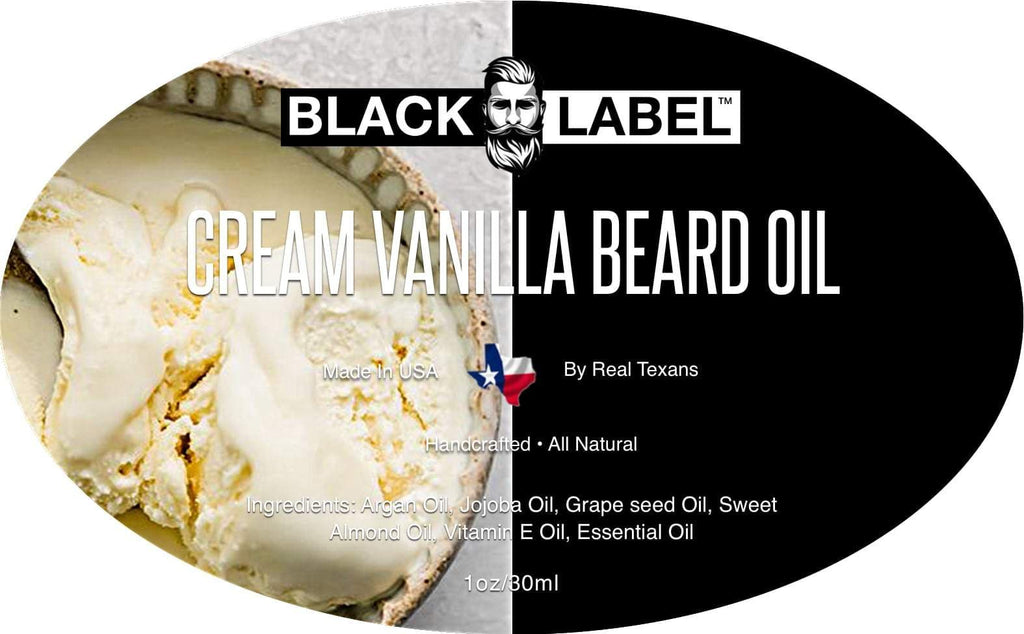 Creamy Vanilla Best Beard Oil & Beard Conditioner - Blacklabel Beard Company