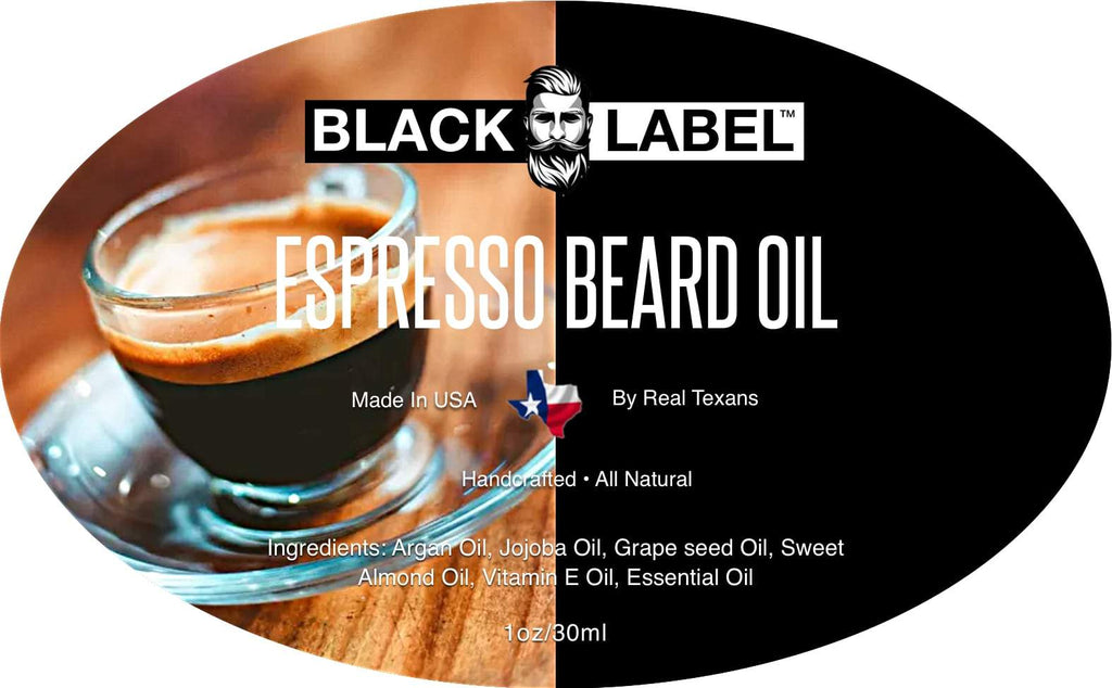 Espresso Beard Oil Best Beard Conditioner Beard Softener - Blacklabel Beard Company