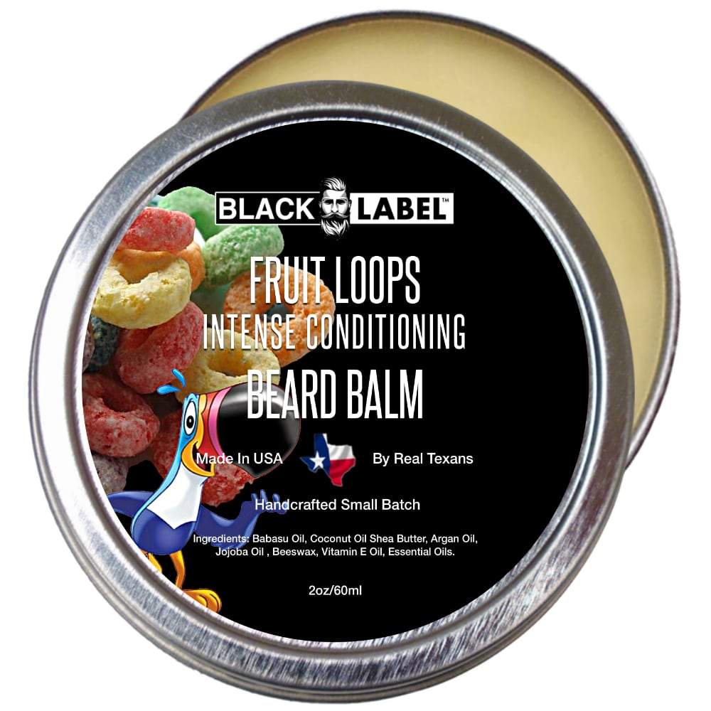 Fruit Loops Beard Balm, Best Beard Conditioner & Styling Pomade - Blacklabel Beard Company
