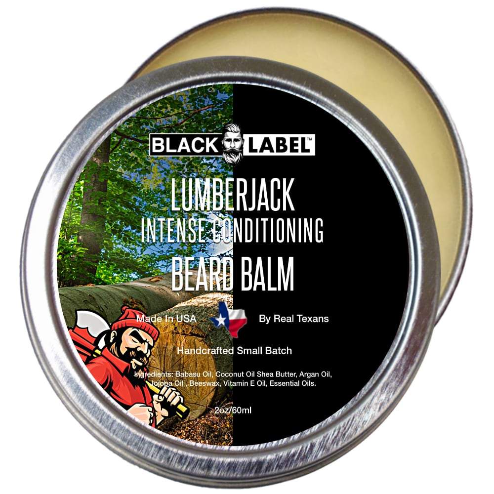 Lumberjack Beard Balm, Best Beard Conditioner & Styling Pomade - Blacklabel Beard Company