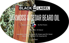 Oakmoss Cedar Beard Oil