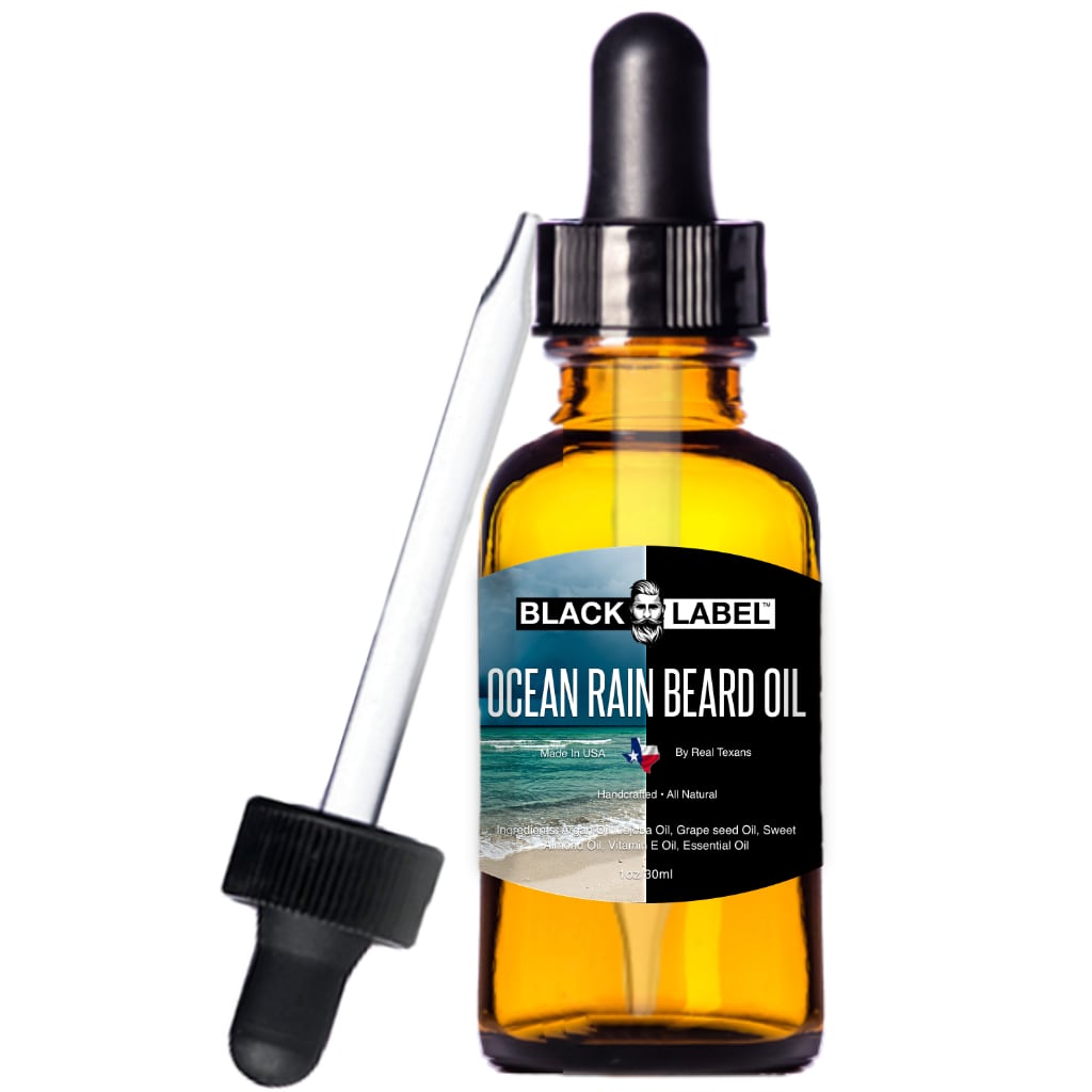 Ocean Rain Beard Oil Best Beard Conditioner Beard Softener - Blacklabel Beard Company