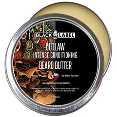 Outlaw Beard Butter, Best Beard Conditioner & Beard Softener - Blacklabel Beard Company