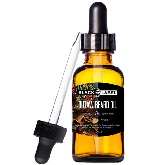 Outlaw Beard Oil Best Beard Conditioner Beard Softener - Blacklabel Beard Company