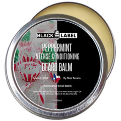 Peppermint Beard Balm, Best Beard Conditioner & Styling Pomade - Blacklabel Beard Company