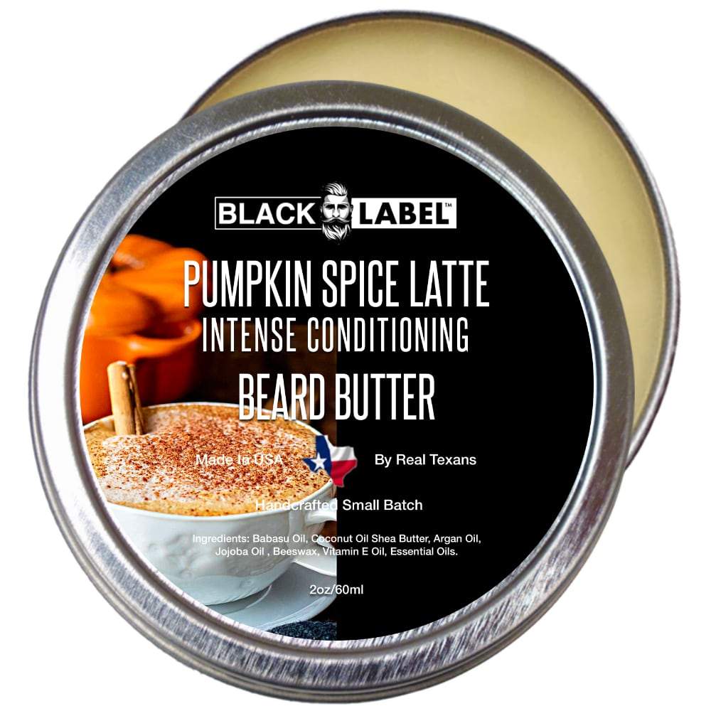 Pumpkin Spice Latte Beard Butter Best Beard Conditioner & Beard Softener - Blacklabel Beard Company