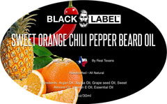 Sweet Orange Chile Pepper Beard Oil
