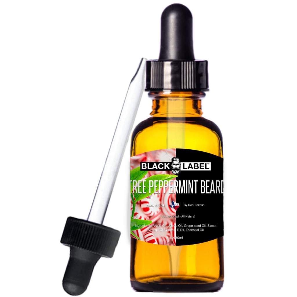 Tea Tree Peppermint Beard Oil Best Beard Conditioner Beard Softener - Blacklabel Beard Company