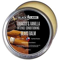 Tobacco Vanilla Beard Balm, Best Beard Conditioner & Styling Pomade - Blacklabel Beard Company